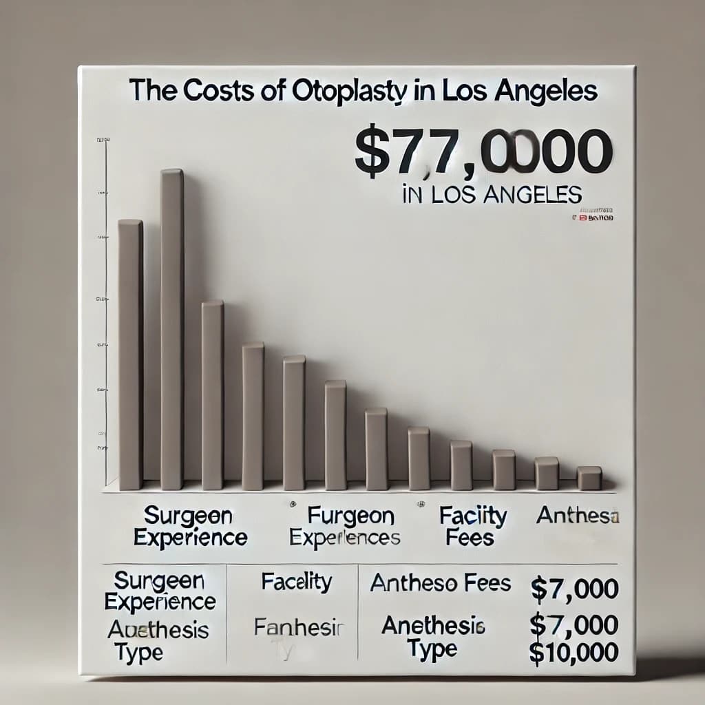 Factors influencing otoplasty costs in Los Angeles.