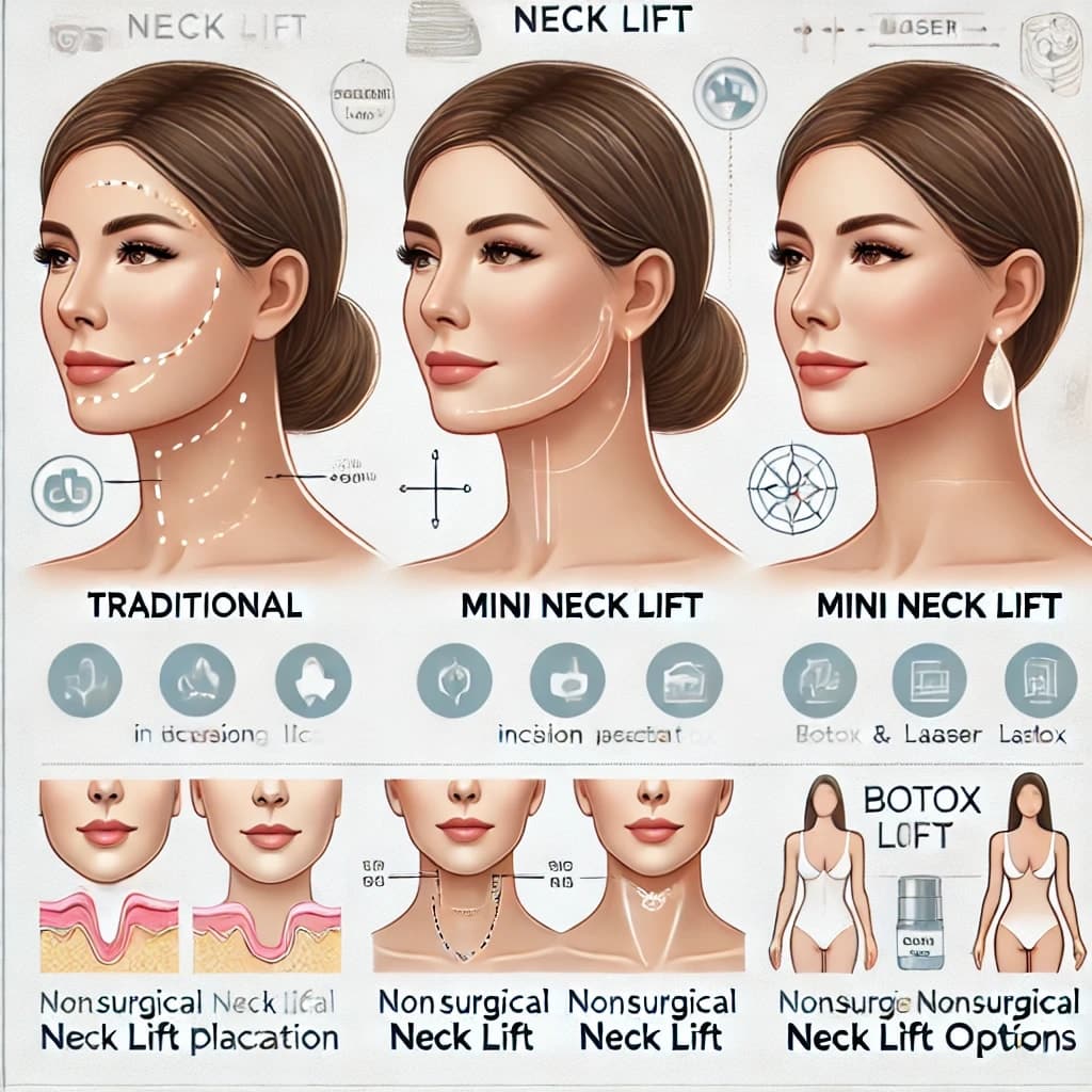 Comparison of neck lift procedures.