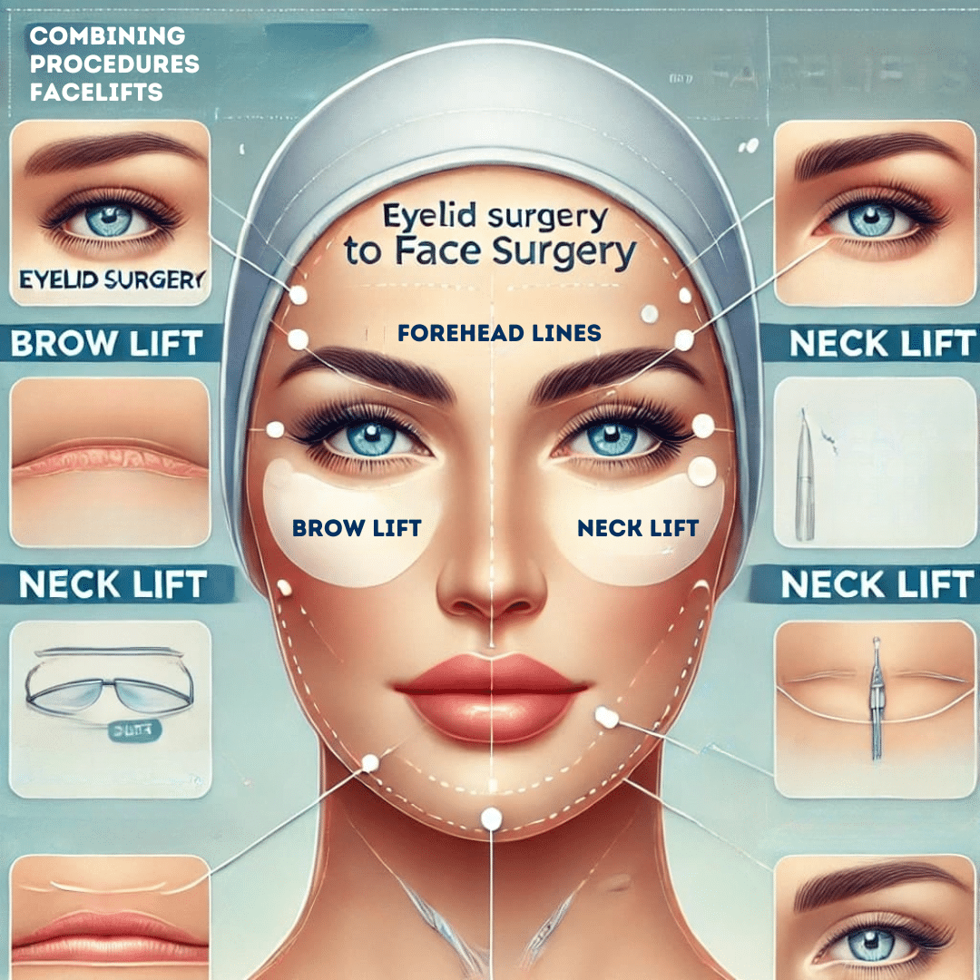 Combining Facelifts with Other Procedures