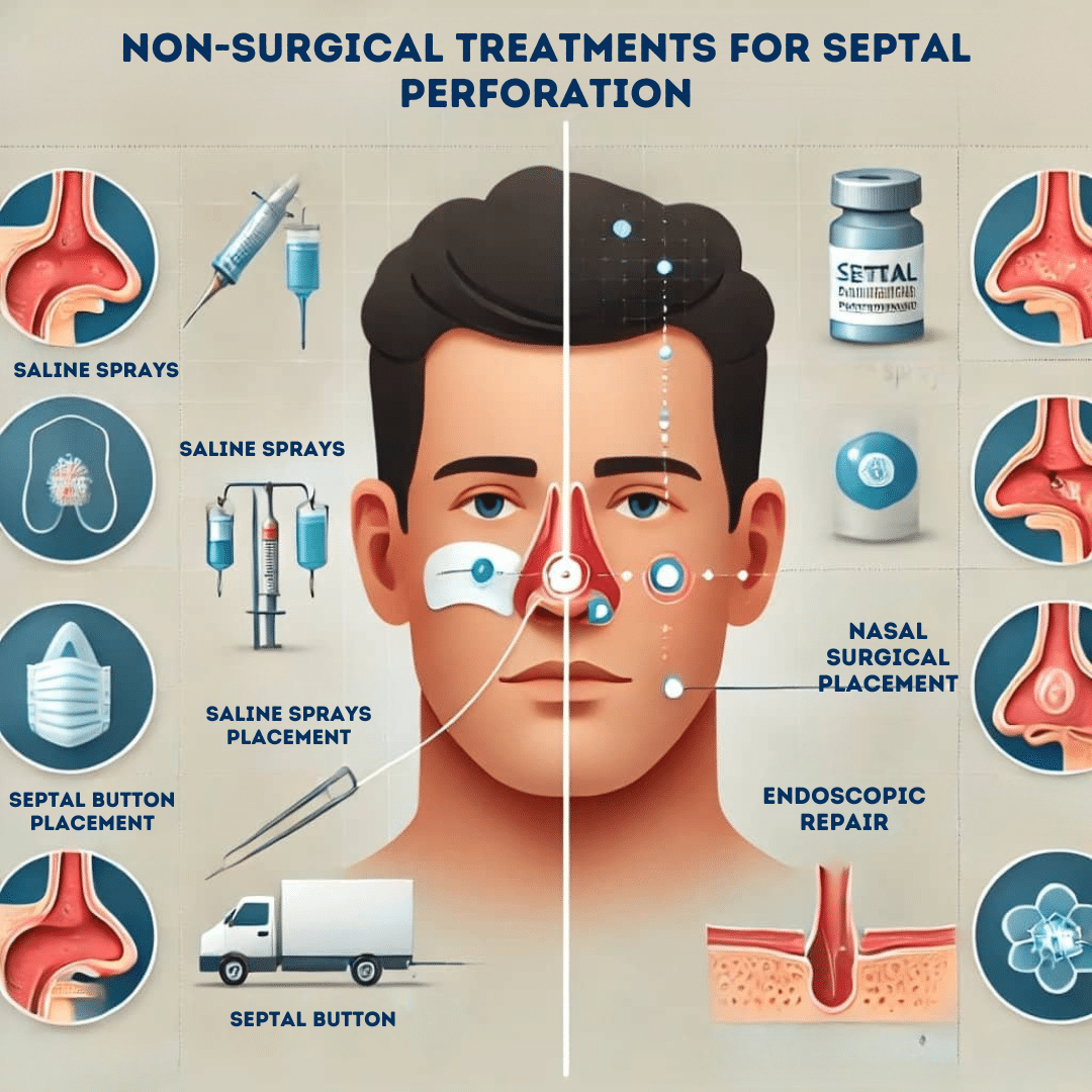 Non-Surgical Treatments for Septal Perforation