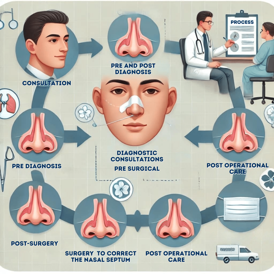 Process of Daviated Septum