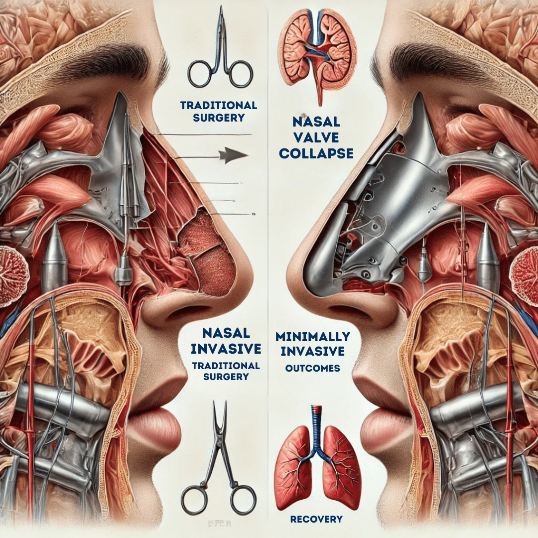 Surgical Techniques for Nasal Valve Collapse