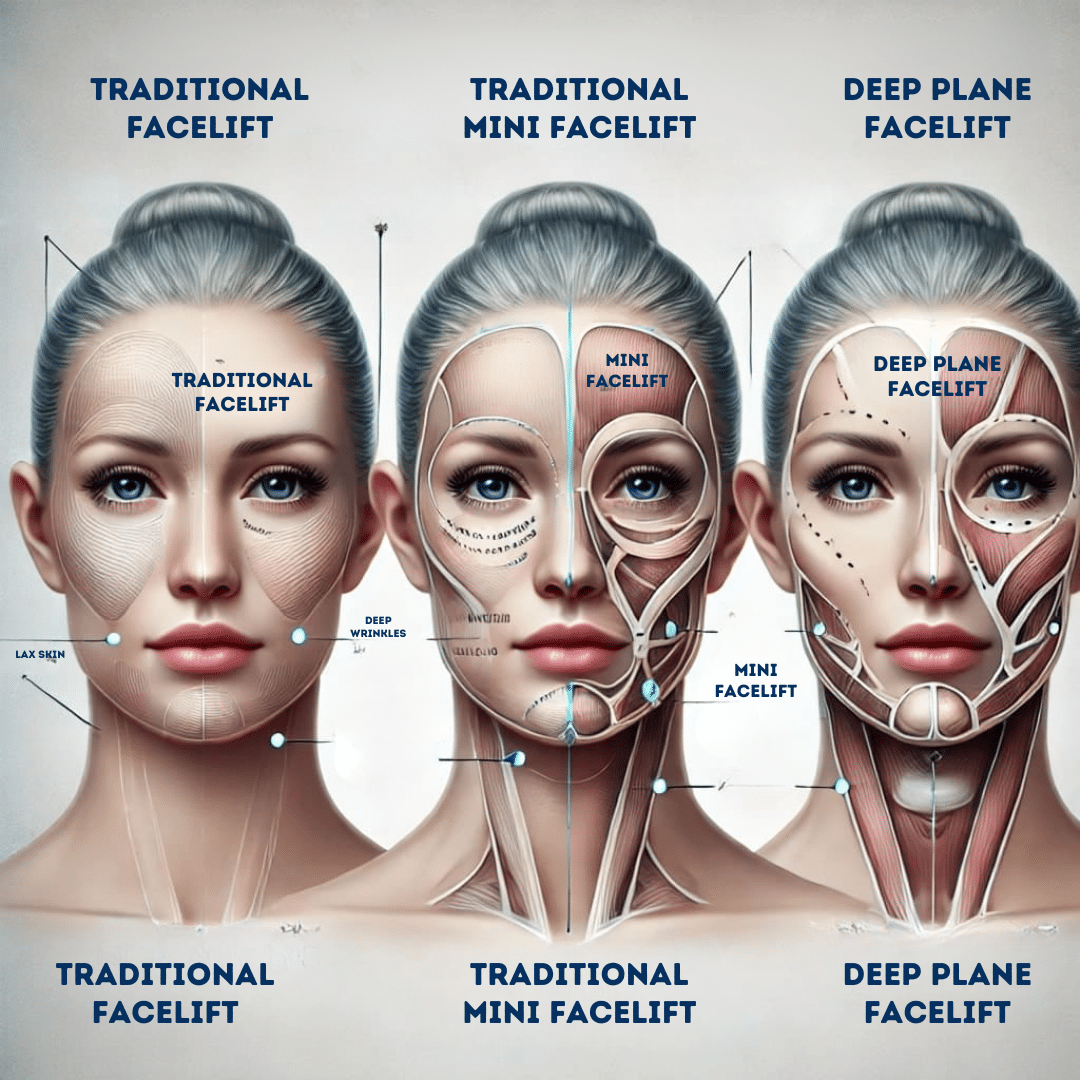 Types of Facelifts