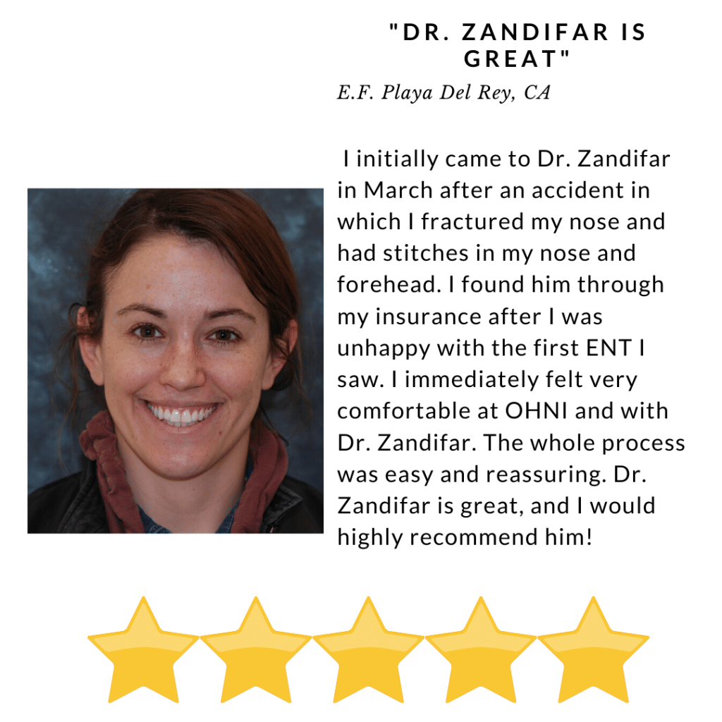 Dr. Zandifar is great - review