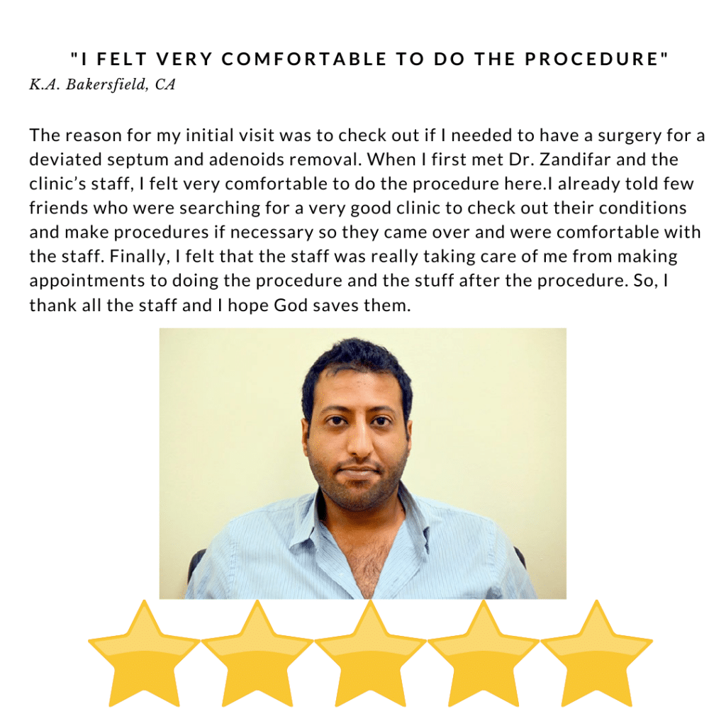 I felt very comfortable to do the procedure - Review