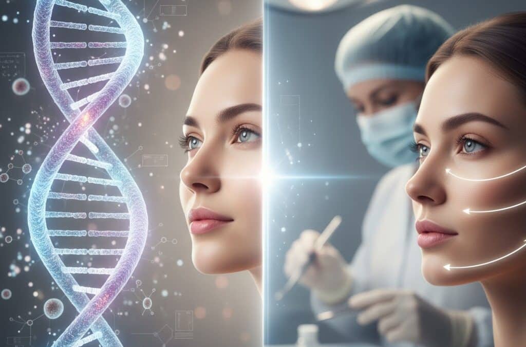 DNA-Based Skincare vs. Plastic Surgery: What Genetics Can and Can’t Do for Your Face
